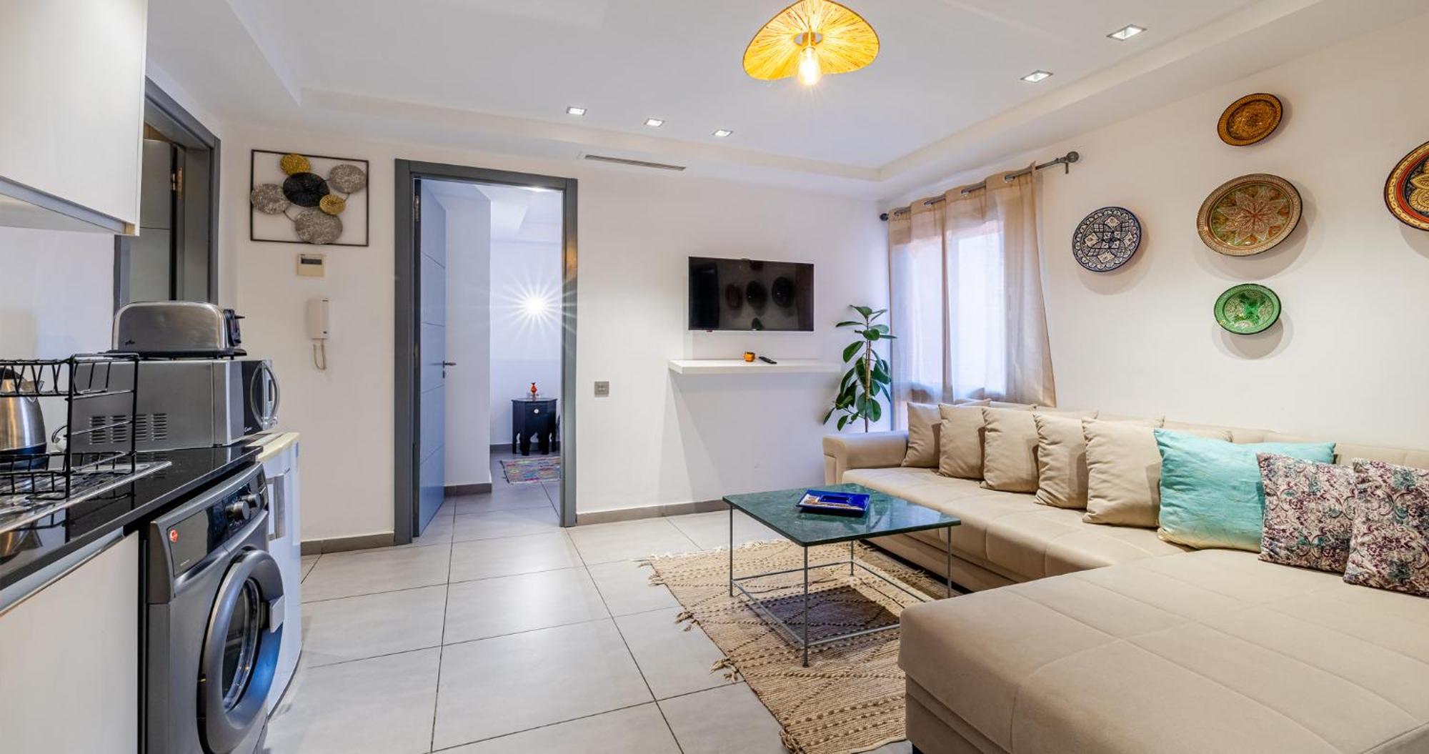 Lovely 2-bedroom With Ac-netflix-nespreso * 马拉喀什
