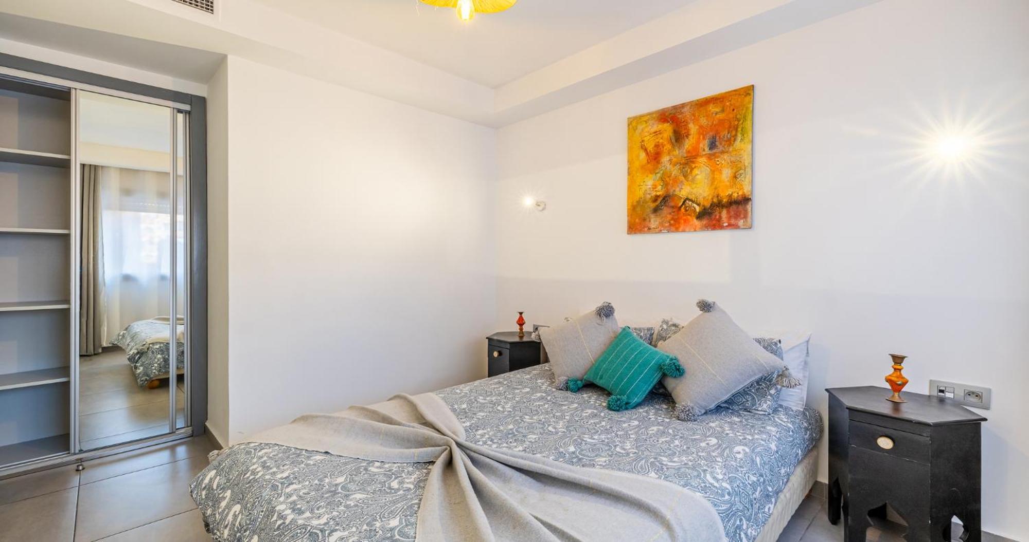 公寓 Lovely 2-bedroom With Ac-netflix-nespreso 马拉喀什