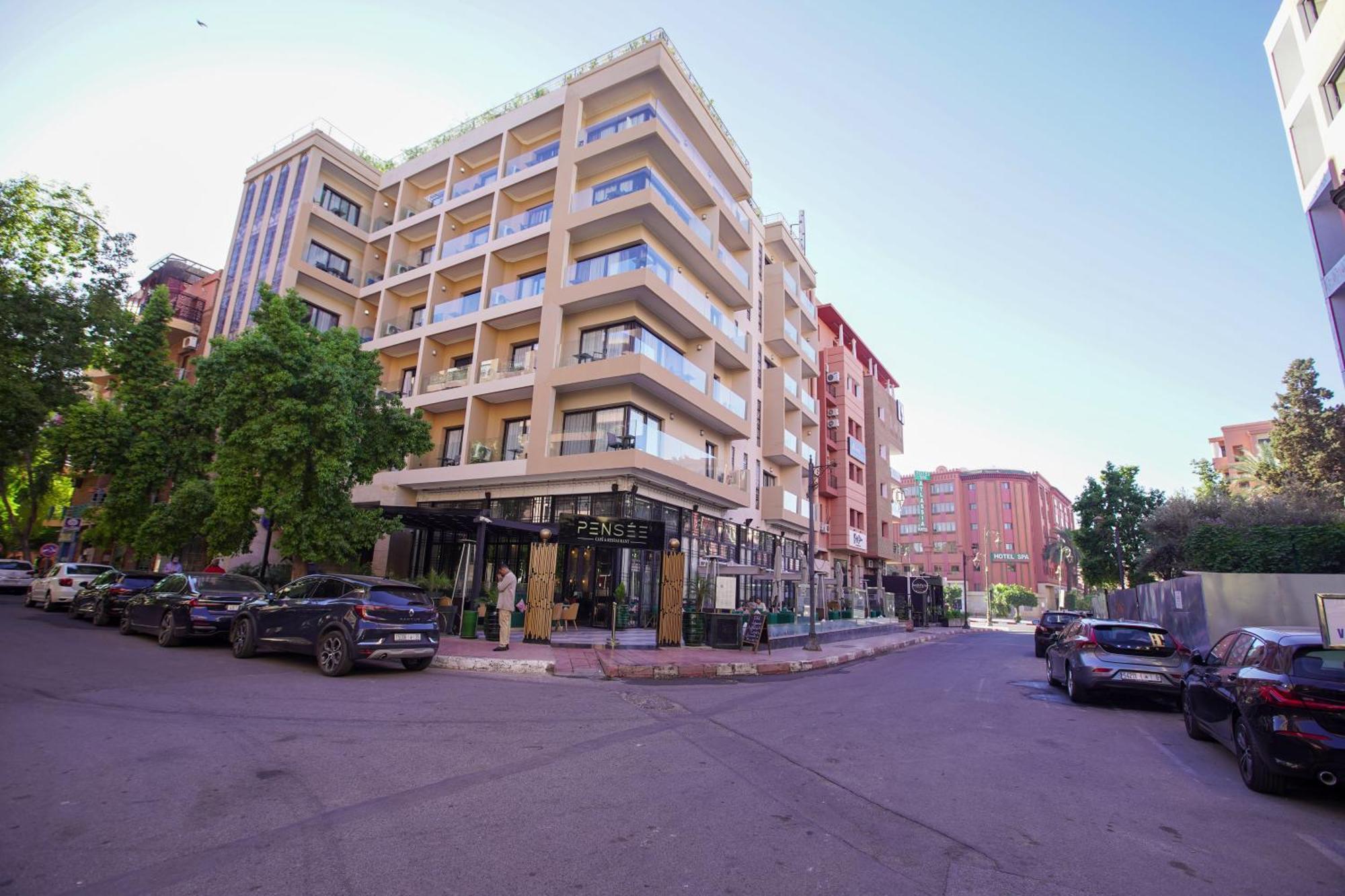Lovely 2-bedroom With Ac-netflix-nespreso 公寓 马拉喀什